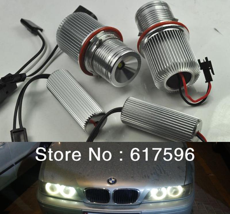 2X 10W Cree LED Marker Angel Eyes Kit White Halo Ring for BMW E39 E60 M5 525i, 525xi, 530i, 530xi, 545i, 550i LED Angel Eyes