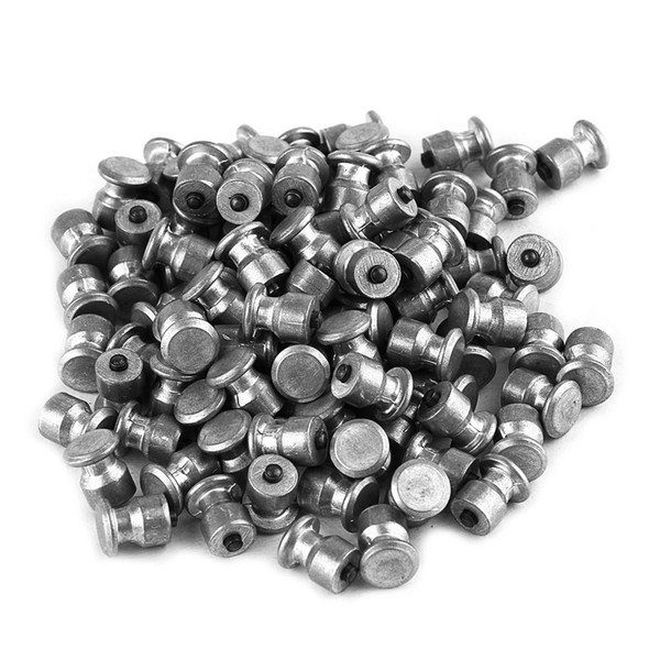 Freeshiping Tire Stud Small Screws Hard Alloy Snow Nail Anti-Slip Screws For Automobile Tire Stud Screws Auto Car Accessories 100 Pcs 8*10mm