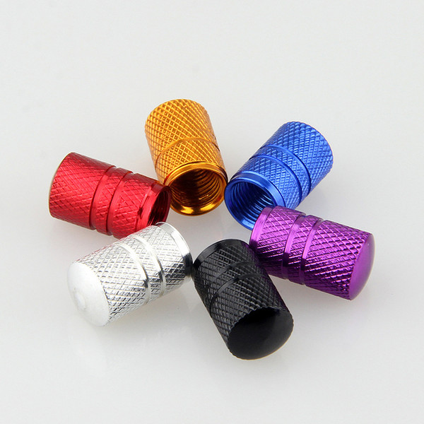 Universal Multi-color Hexagon Tire Wheel Valve Caps Aluminum Alloy Valve Air Dust Covers Color green Gold Red Blue Dust caps