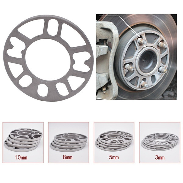 High Quality Universal Aluminum Alloy Car Wheel Spacer Shims Plate 4 5 STUD,Car Hub Gasket,tire Gasket,(thickness 3mm 5mm 8mm 10mm)