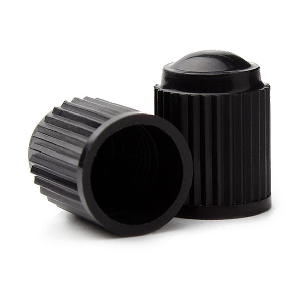 20Pcs/Lot Universal Aluminum Car Tyre Air Valve Caps, Bicycle Tire Valve Cap, Car Wheel Styling Round Black #EA10308