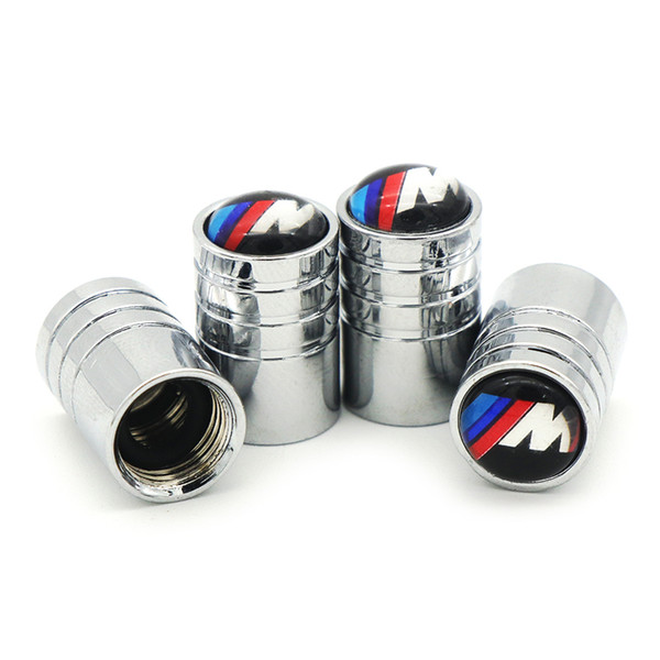 4Pcs/set Car M Logo Wheel Tire Valves Tyre Stem Air Caps Airtight Cover for BMW M E53 E46 E39 E90 E36 E60 E30 F30 F10 Car-Styling