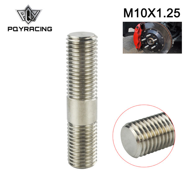 PQY - 10mm M10x1.25 Exhaust Stud 303 Stainless Steel Double End Threaded Screw PQY-DEB01