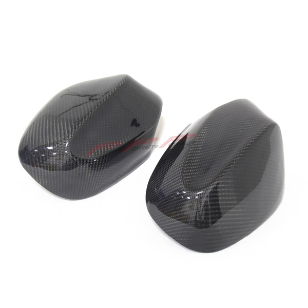 Car styling Carbon Fiber Full add on style Rear view Mirror Cover Free For BMW E82 E87 2010 2011