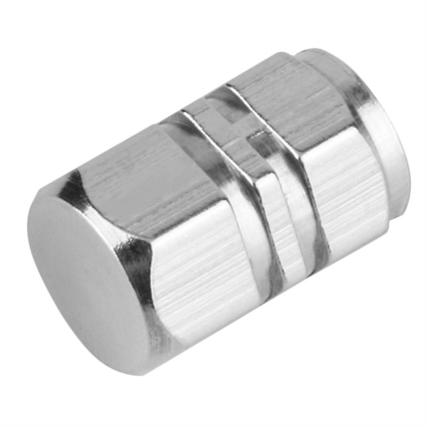 Theftproof Aluminum Car Wheel Tire Valves Tyre Stem Air Caps Airtight Cover silver color hot selling