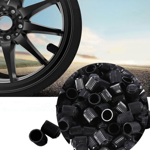 2017 100PCS/Set Universal Plastic Auto Car Bike Motorcycle Truck wheel Tire Valve Stem Caps Free Shipping