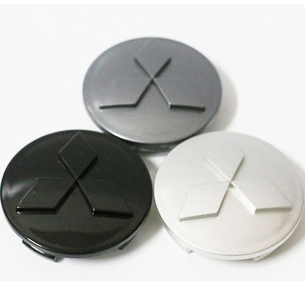 4pcs Cheap for Mitsubishi Wheel Covers Center Hub Caps for Mitsubishi Grandis Fortls ASX Colt Outlander Lancer Wheel Center Hub Caps 60mm