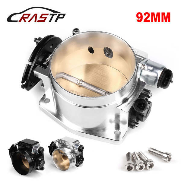 RASTP - High Quality Aluminum 92mm Throttle Body With Throttle Body Position Sensor For LS1 LS2 LS3 LS6 LSX RS-THB001