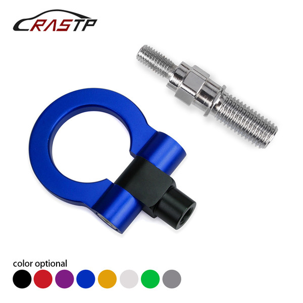 RASTP-Universal Racing Front Tow Hook Auto Trailer Ring Vehicle Towing Hanger For Japanese Car Accessories RS-TH008-2