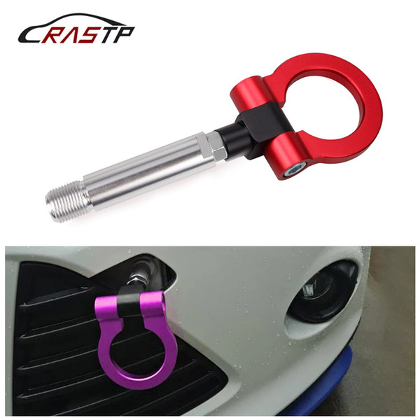 RASTP-Universal Aluminum Car Tow Hook Screw-on Racing Tow Hook Automobile For Toyota/Scion Lexus/Yaris Old RS-TH008-6