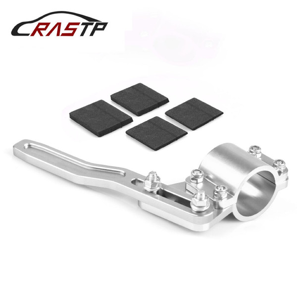 RASTP - Adjustable Car Steering Wheel Turn Rod Extension Turn Signal Lever Position Up Kit for Toyota Car Accessories Silver RS-STW013