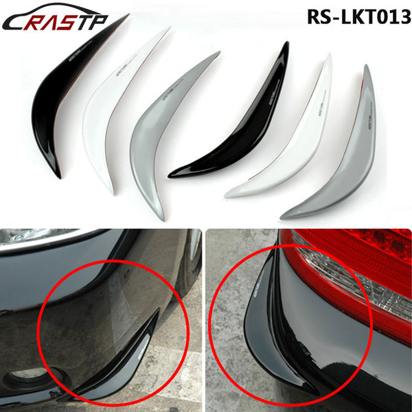 RASTP-Universal Car Door Bumper Rubber Strip Anticollision Bar Arc Anti Scratch Protection Edge Fender Guard Sticker RS-LKT014