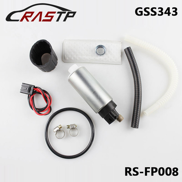 RASTP-High Performance Universal Intank Fuel Pump Walbro Gss343 Fuel Pump 255lph Power Flow LS-FP008