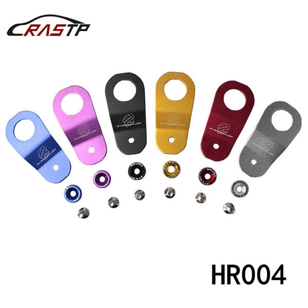 RASTP -JDM Style Aluminum Radiator Stay Mounting Bracket with Washer Kit for Honda Civic 1996-2000 EK RS-HR004