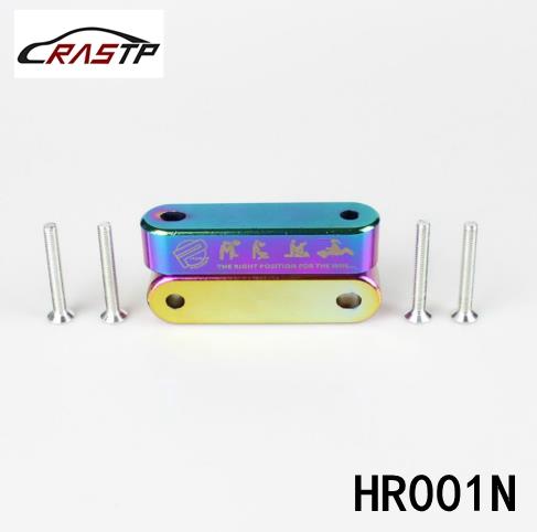 RASTP -Hot Selling NEO CHROME JDM Aluminum Hood Risers for HONDAS CIVICS 1988-2000 EF EG EK LS-HR001N