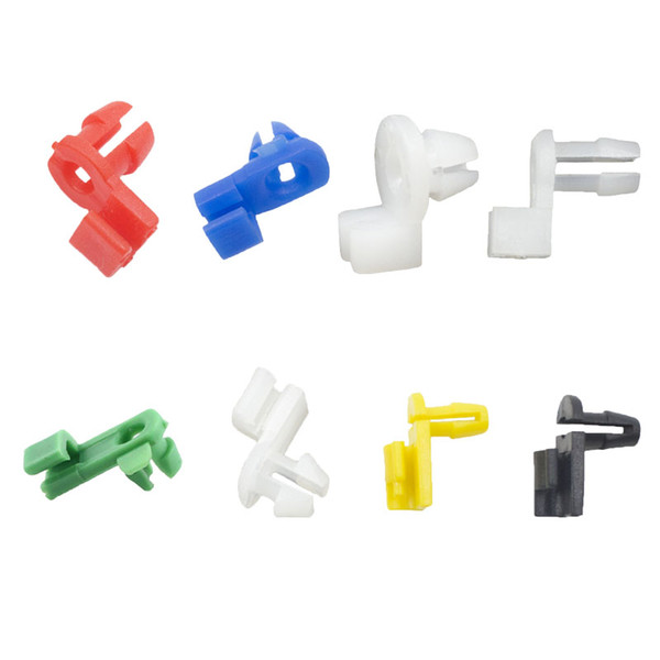 KE LI MI Auto Universal Plastic Door Round head Lock Rod Clip Side Fasteners Retainers Car Wire Clips