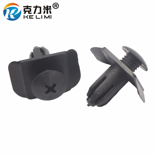 KE LI MI Square head Bumper Cover 10mm retainer rivet For Mazda Nissan Fastener Clip Plastic