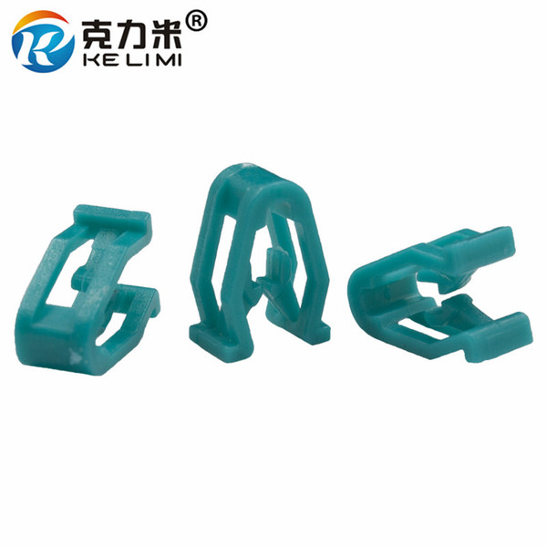 KE LI MI 50pcs Green Auto Instrument Panel Dash Dashboard Buckle Nylon Car Interior Accessories