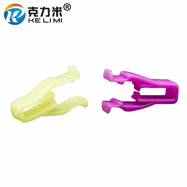 KE LI MI 100Pcs Car CD DVD Console Dashboard Fasteners Plastic Clip Retainer U-Type Instrument Panel