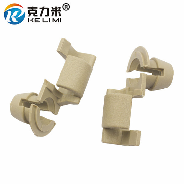 KE LI MI Car Decoration Door Lock Rod Fastener Gray Plastic Retainer Clips Car Interior Auto Parts