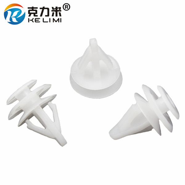 KE LI MI For Honda Interior Door Card Panel Trim Clip Fastener White 11mm Retainer Rivet Clamps