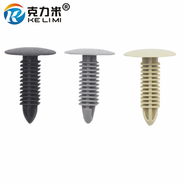 KE LI MI Trim Panel Shield Retainer Fastener Mixed Plastic Rivet Car Shield Cover Universal Push Type Fastener