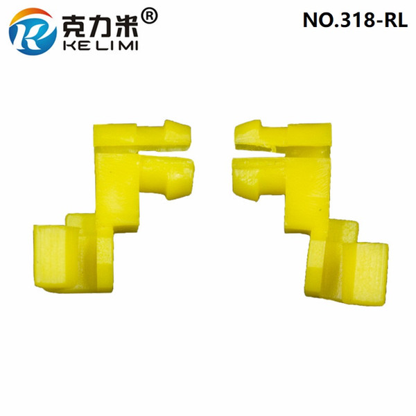 KE LI MI Left Right Lock Buckle For Toyota Yellow Plastic Car Door Side Rod Core Fixed Peg Hook Clips