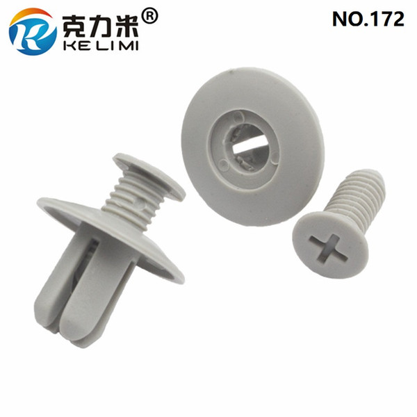 KE LI MI Car clips fastener door trim panel retainer rivet fits 8mm hole plastic screw expansion clips auto