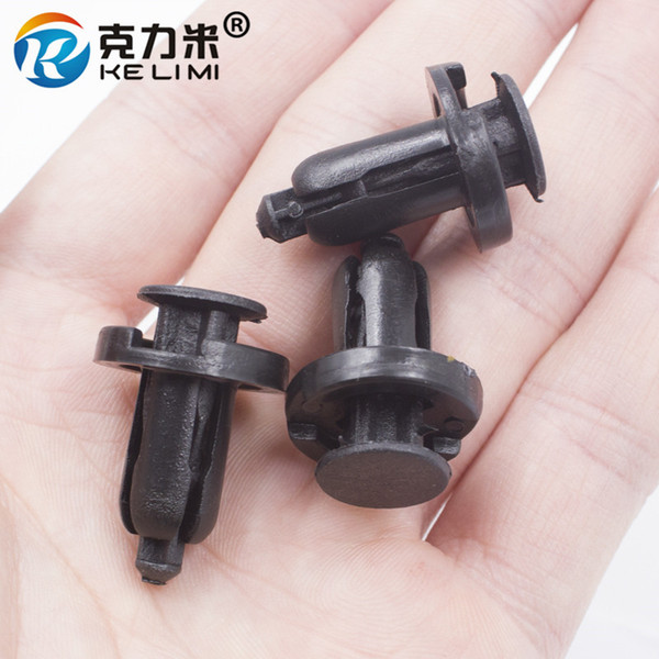 KE LI MI Auto Push-Type Bumper Rivet Car Cover Fastener Clip For Honda Acura 9.7mm hole