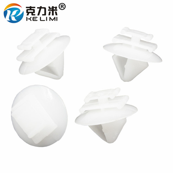 KE LI MI White Door Panel Retainers Threshold Strips Anti-rubbing Clips Fasteners For Citroen Peugeot 307 206