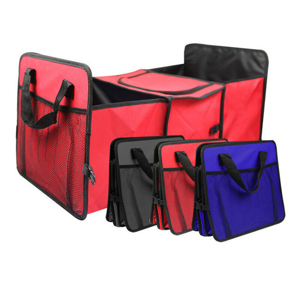 Trunk Organizer Foldable Car Storage Bag Collapsible Cargo Box Portable SUV Auto