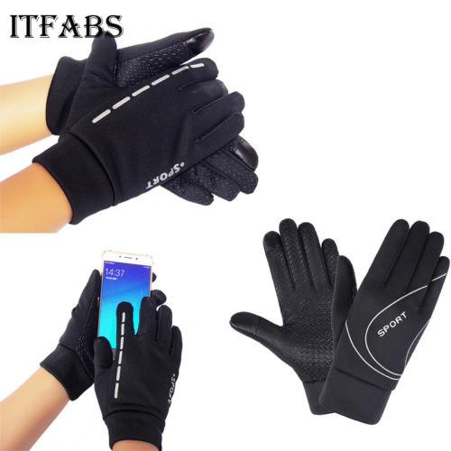 Touch Screen Windproof Waterproof Winter Warm Gloves Winter Outdoor Unisex Anti-slip Thick Mittens Male Female Glove Motorcycle