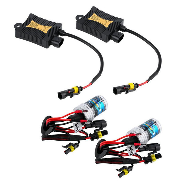 55W DC 12V Xenon HID Kit H7 6000K White Color Warm White Head Light Car Auto Lamp Bulb Headlights Single beam Free Shipping