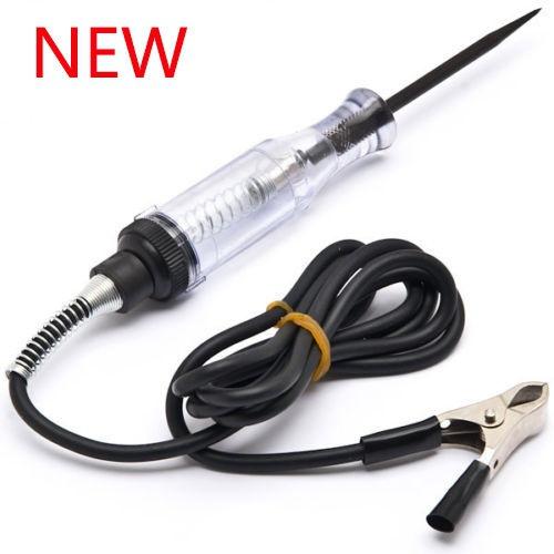 DHL 50PCS Car Voltage Circuit Tester For long 6V/12V DC System Probe Continuity Test Light