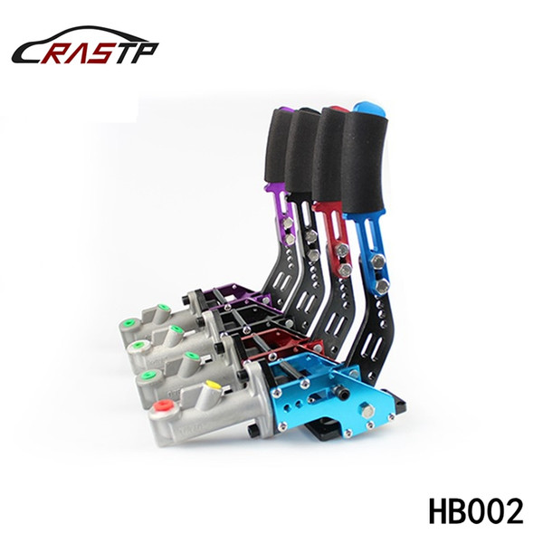 RASTP -Universal Colorful Hydraulic Drift Rally E Brake Handle Racing Car Drift Parking Emergency Brake Lever RS-HB002