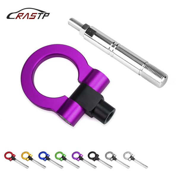 RASTP-Universal Car Towing Hook Decoration Trailer Hook Eye Towing Front For Toyota Avanza/Japan Car RS-TH008-8