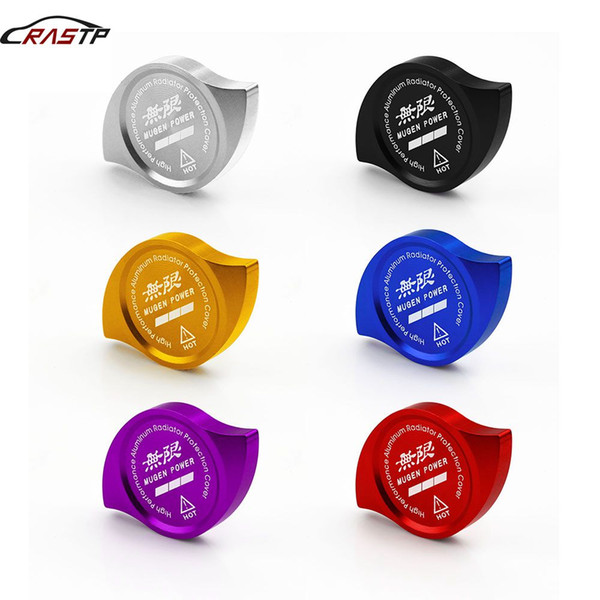 RASTP -Radiator Cap Cover Fit For HONDA Accord Civic CR-V CR-Z CRX City Crossroad Elysion Jazz Prelude For Mugen Power RS-CAP007