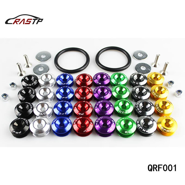 RASTP - Password JDM Quick Release Fasteners for Front Bumpers or Rear Bumpers or Trunk / Hatch Lids RS-QRF001