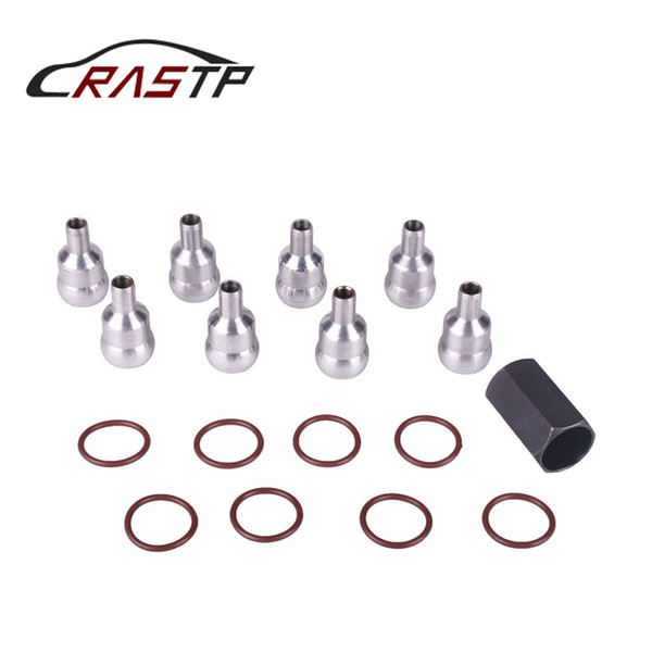 RASTP-8Pcs/Set Ford Powerstroke High Pressure Oil Rail Ball Tube Tool for Ford F-250/F-350 6.0L 03-10 Car Repair Kits RS-BTD016