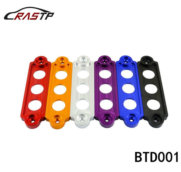 RASTP-JDM Style Car Battery Tie Down Fit for Civic / CRX 88-00, S2000 for Integra with Logo RS-BTD001