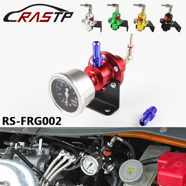 RASTP-Free Shipping Adjustable SARD Style Turbo Fuel Pressure Regulator FOR RX7 S13 S14 Skyline WRX EVO W/O GAUGE Have In Stock RS-FRG002