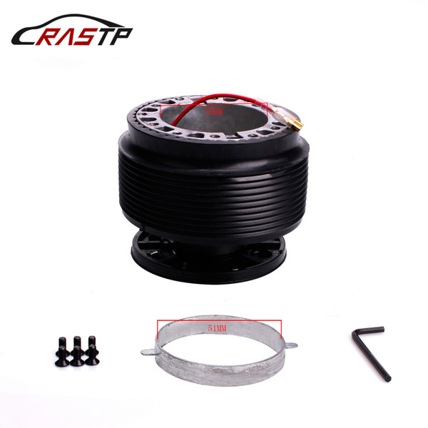 RASTP-1 Set Universal Aluminum Racing Car Steering Wheel Hub Adapter Boss Kit for Honda Car Accessories RS-QR020-EG