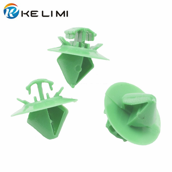 KELIMI For Peugeot Door Panel Retainers Clips Blue Snaps Fasteners Trim Door anti-rub strips Fixed Buckle Retaining Clip