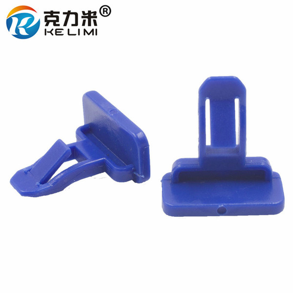 KE LI MI Car Body exterior trim strip clips For toyota decoration retainers snaps fasteners fixed blue