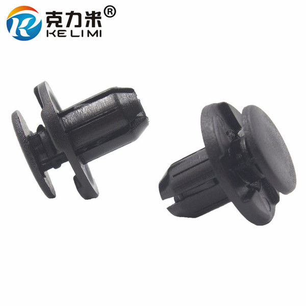 KE LI MI Use for Toyota Push Type Fenders Bumper Plastic Rivets Fastener Clips 8mm Hole Fasteners