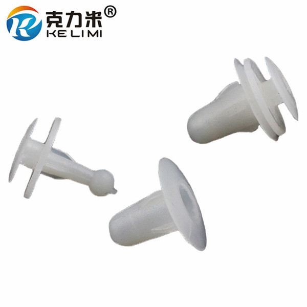 100Pcs White Door Trim Panel Clip Plastic Retainer Fastener Rivet For Toyota Lexus Isuzu Mazda OEM 67771-01010 67771-12010