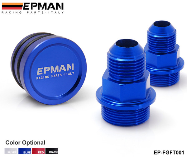 Tansky - EPMAN Universal Rear Block Breather Plug & Fittings M28 TO 10AN For Integra Catch Can B16 B18c GSR ITR B18b EP-FGFT001