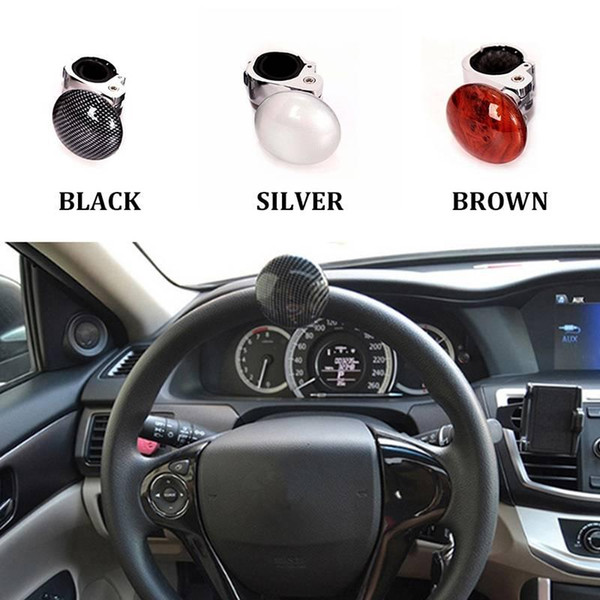 free shipping yentl Handle Knob Booster Retro Auto Car Power Steering Wheel Ball Suicide Spinner