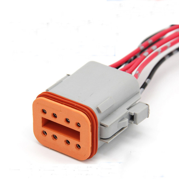 Free shipping ! Cat 320C 8 pin motor J Plug connector /Cat Motor Controller drive male Plug/cat Excavator parts/CAT Excavator Plug Cable