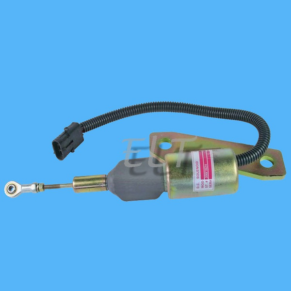 High Quality Hyundai R200 R205 Flameout Solenoid Shut Down Shut Off Solenoid Stop Solenoid 3991624 3991625 SA-4959-12